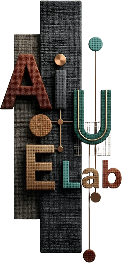 AiUELab — 3Dタイポグラフィアート